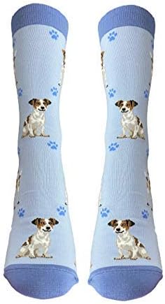 Jack Russell Dog Lovers Socks - All Season - One Size Fits Most - Unisex,Premium Quality