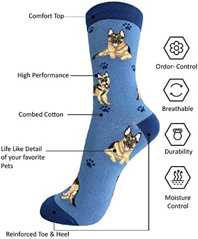 German shepherd Dog Pet Lover Socks - All Season - One Size Fits Most - for Women and Men – Dog Gifts