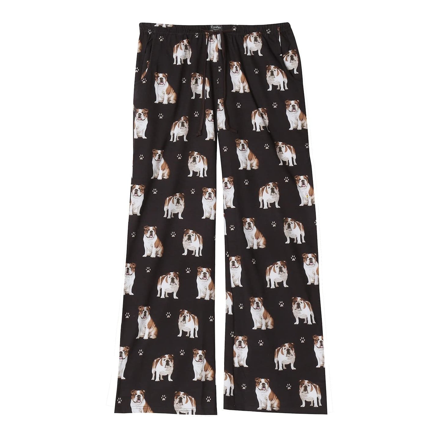 E & S Imports Womens Pajama Pants Dog Pajamas for Women Dog Print Cotton Pajamas