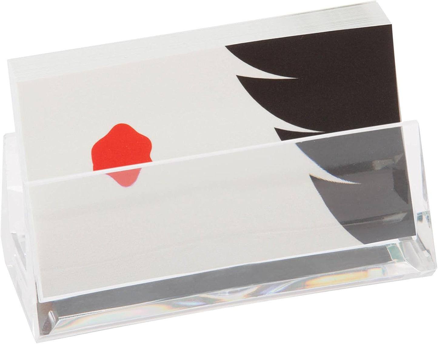 HCD Refined by Honey-Can-Do OFC-06390 Acrylic Business Card Holder, 4.13L x 3.9W x 6.06H