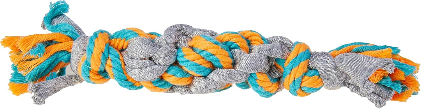 ALL FOR PAWS PUPS Sweater Rope Plush Dog Toy,Strong and NO plastic