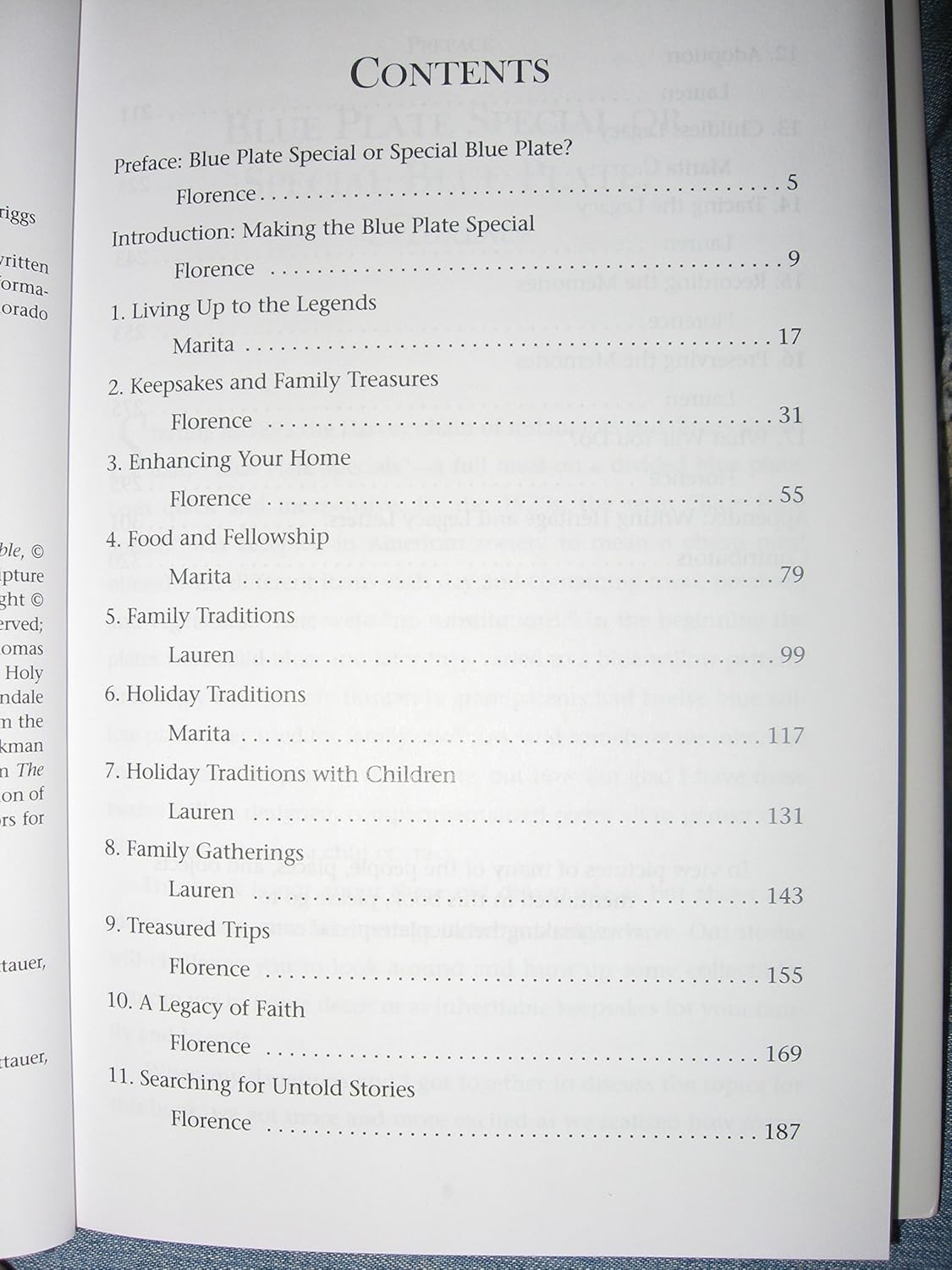 Making the Blue Plate Special Text Book