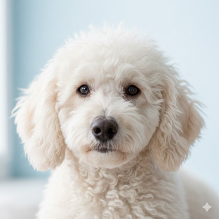 White Poodle