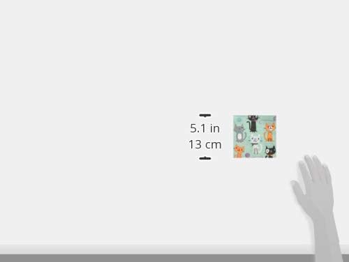 Cat party Cocktail napkins 5", 16pcs