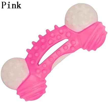 Rubber Resistance to Bite Dog Toy Teeth Cleaning for Small and Medium Dog