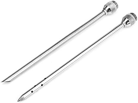 Man Law BBQ Products Man-INJ Basting/Seasoning Series 2.0 Ounce Marinade Injector-Stainless Steel, One Size