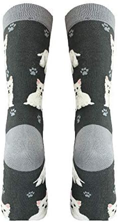 Westie Dog Lovers Socks - All Season - One Size Fits Most - Unisex