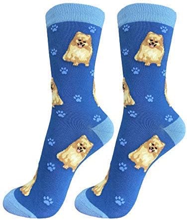 Pomeranian Lover Socks - All Season - One Size Fits Most - Unisex,Premium Quality