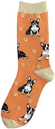 Boston Terrier Dog Lovers Socks - All Season - One Size Fits Most - Unisex,Premium Quality