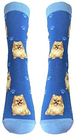 Pomeranian Lover Socks - All Season - One Size Fits Most - Unisex,Premium Quality