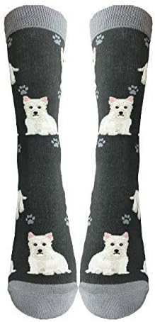 Westie Dog Lovers Socks - All Season - One Size Fits Most - Unisex