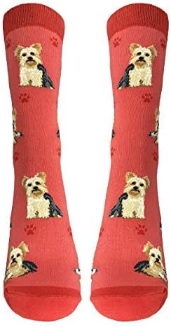 Yorkie Dog Pet Lover Socks - All Season - One Size Fits Most - Unisex