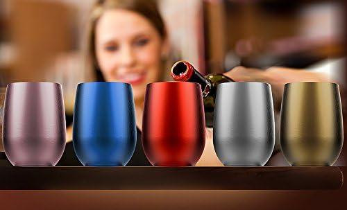 Imperial Wine Insulated Cup, Blue color
