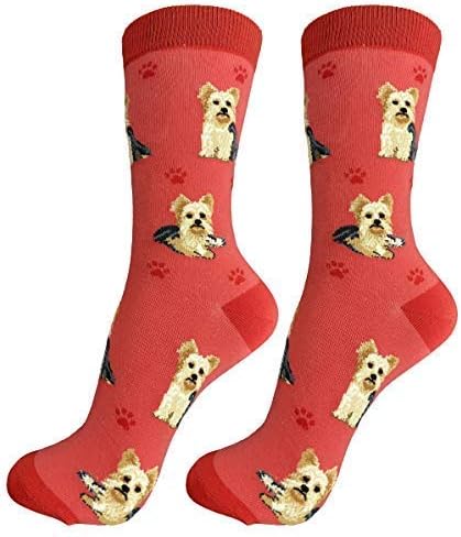 Yorkie Dog Pet Lover Socks - All Season - One Size Fits Most - Unisex