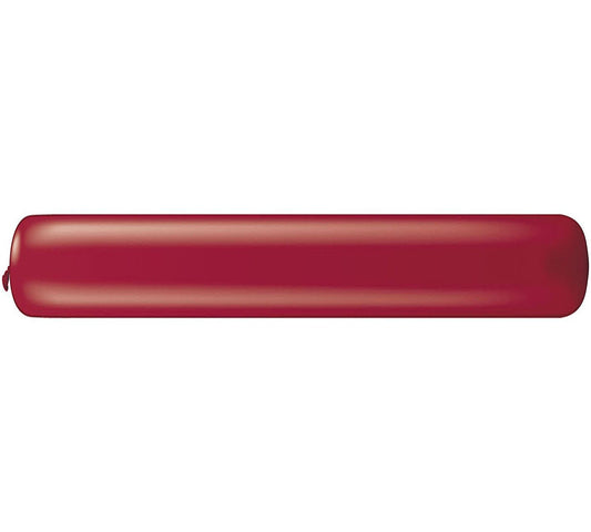 Qualatex 646Q Large Twisting Balloons, Ruby Red Jewel - Pack of 20
