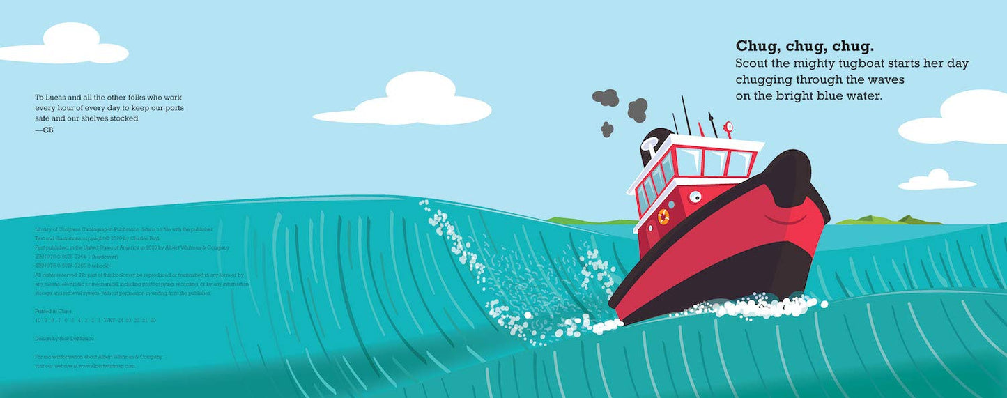 Scout the Mighty Tugboat,Text Book