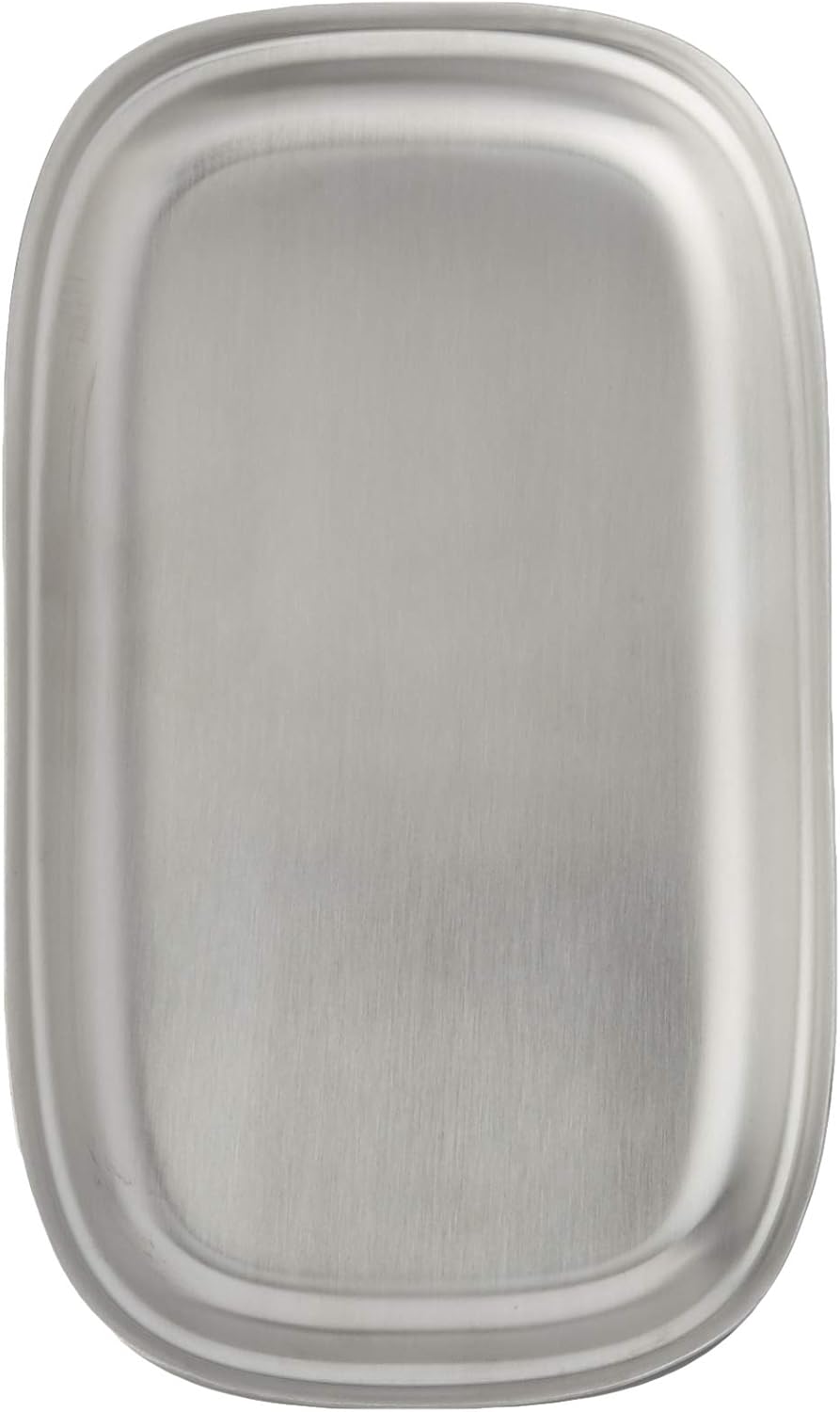 Tovolo Stainless Rest, Heat-Resistant Double 2-Piece Magnetic Spoon Stovetop, BPA-Free Nylon Cooking Utensil Holder for Stove, Dishwasher Safe, Charcoal/Stainless Steel