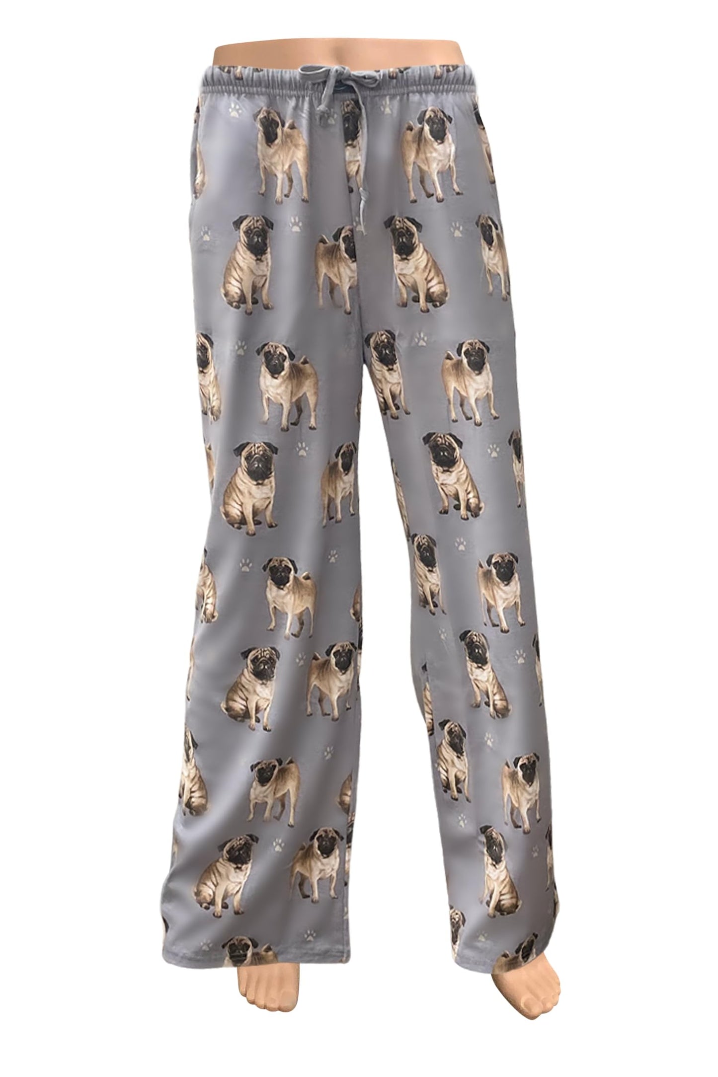 Pug Dog Lovers Lounge Pants - Pajama Bottoms,Premium Quality ,Unisex