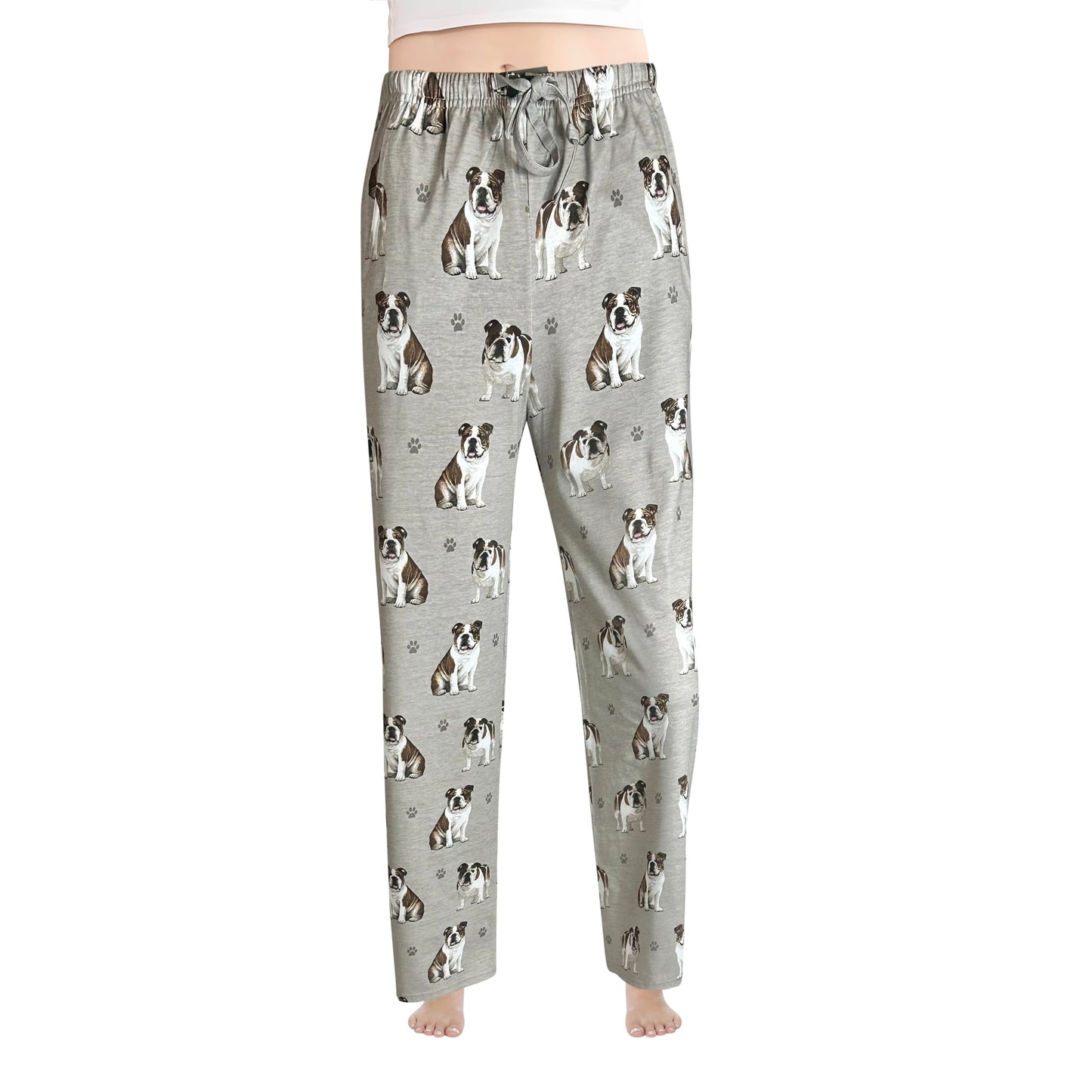 Bulldog  Lovers print Pajama  – New Cotton Blend premium quality- Unisex ,All Season