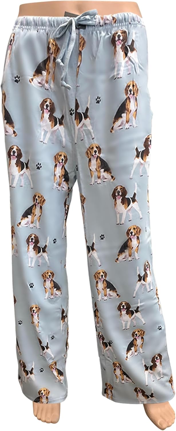 Beagle Dog lovers Pajama-Pants-Unisex-one size fits most-Premium Quality