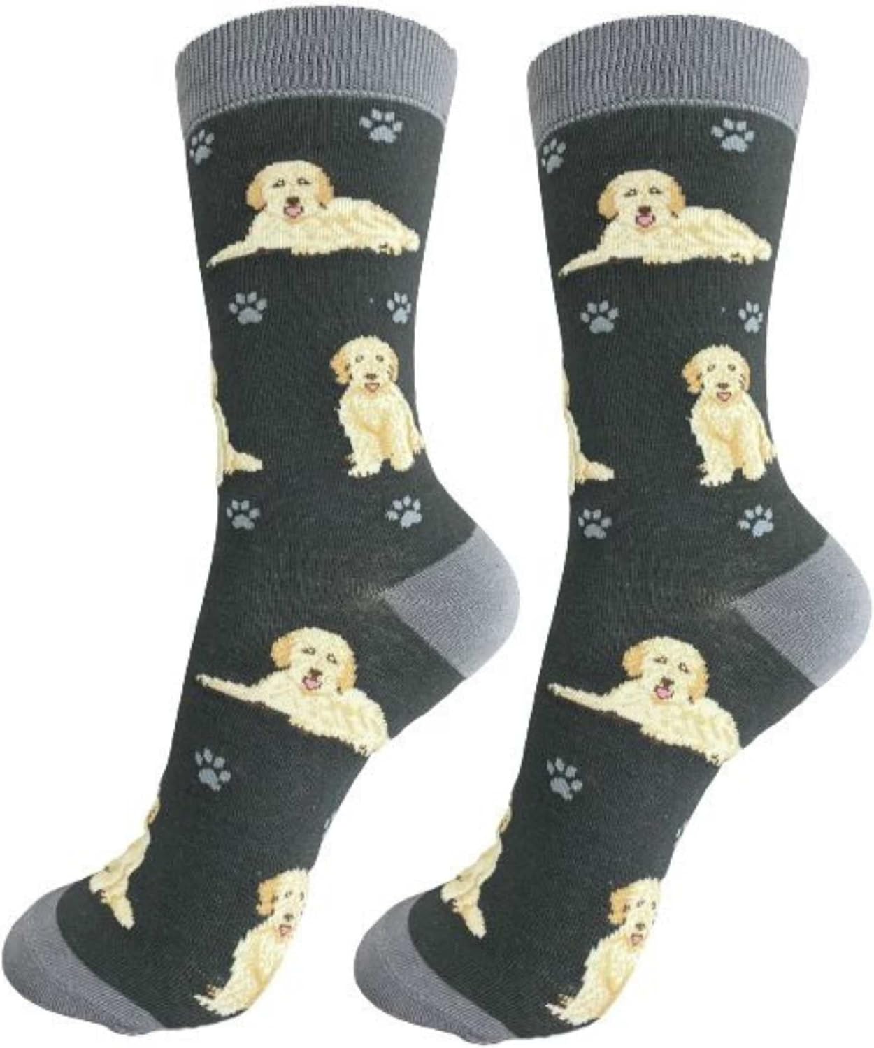 Golden doodle dog Lover Socks -All Season - One Size Fits Most - For Women And Men