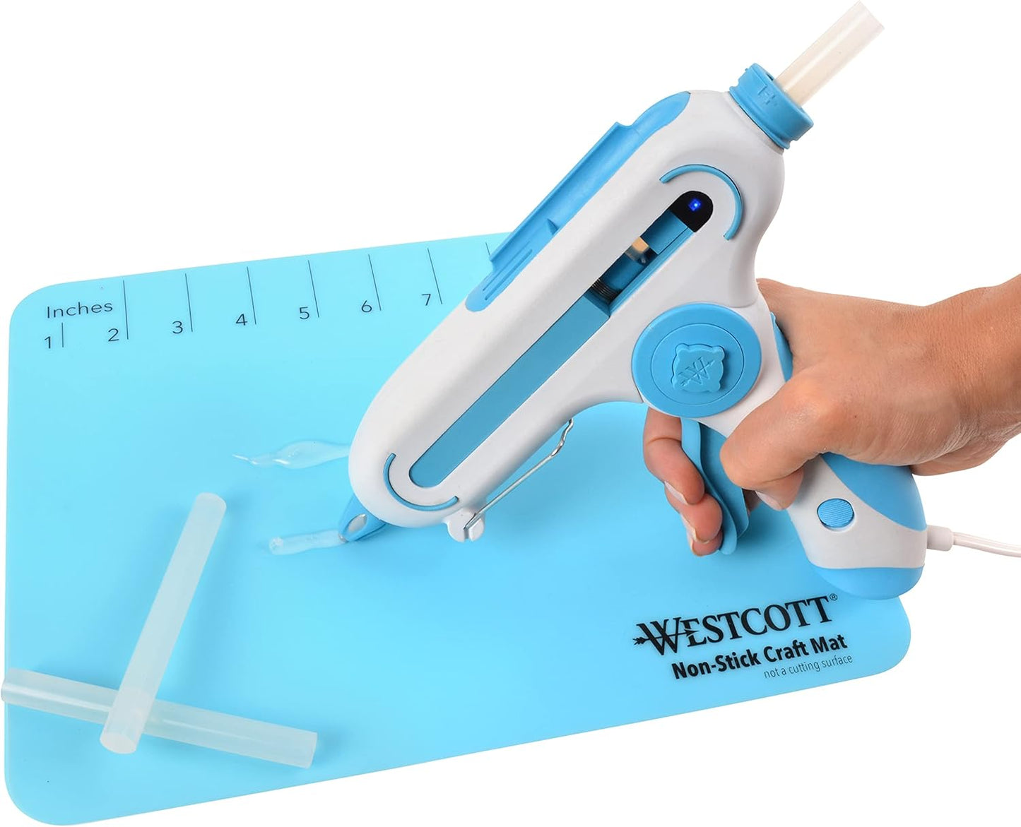 Westcott Premium Large Hot Glue Gun, 100 Watt (17116-002)