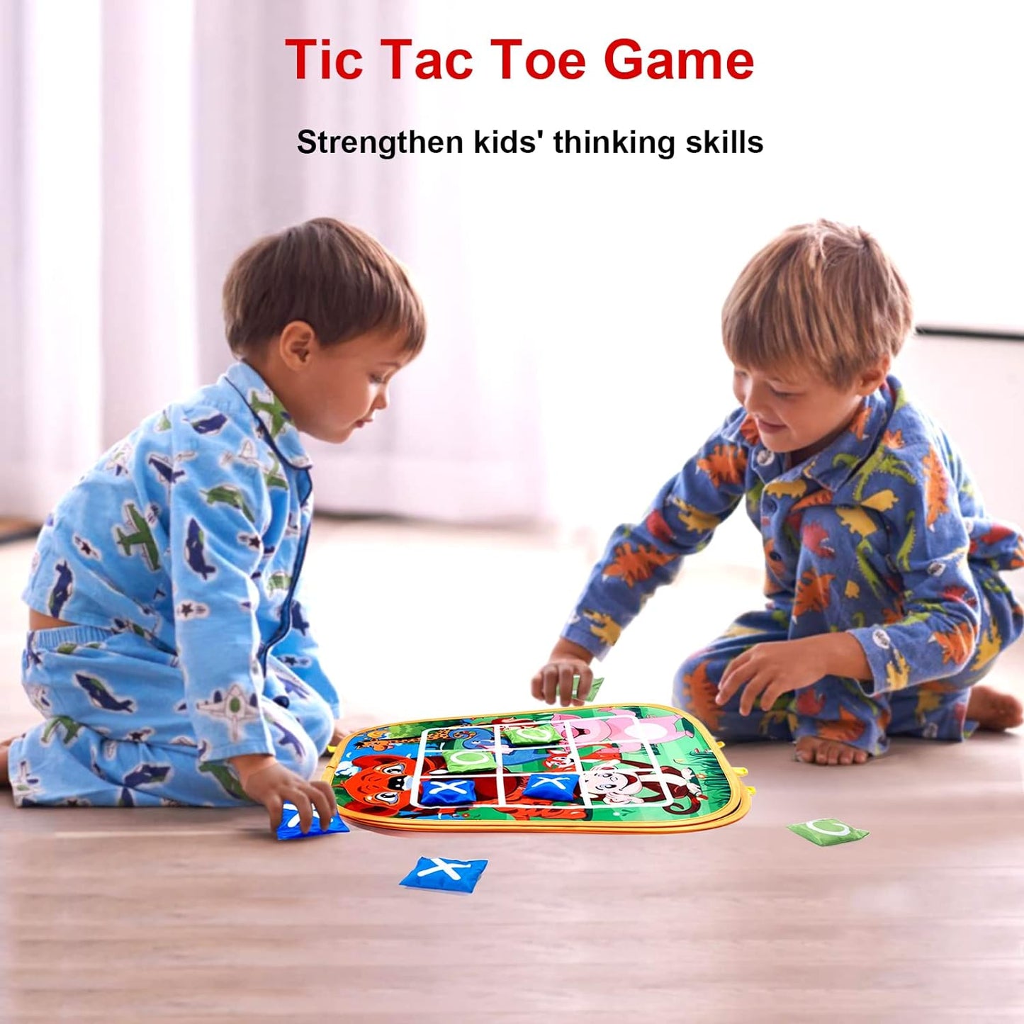 Vdealen Bean Bag Toss Game Toy for Kids 3 4 5 6 7 8 Year Old, Sports & Outdoor Toddler Toy Gift for Boys and Girls, 3 in 1 Cornhole Game for Children Ages 3 4 5 and Up