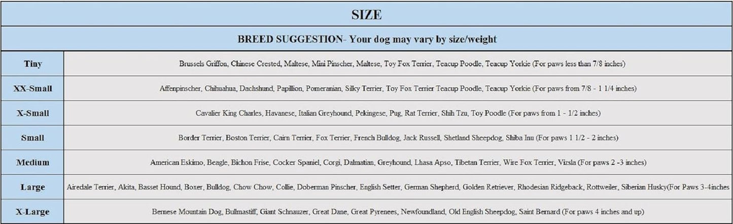 Pawz Blue Water-Proof Dog Boot, Medium, Up to 3-Inch