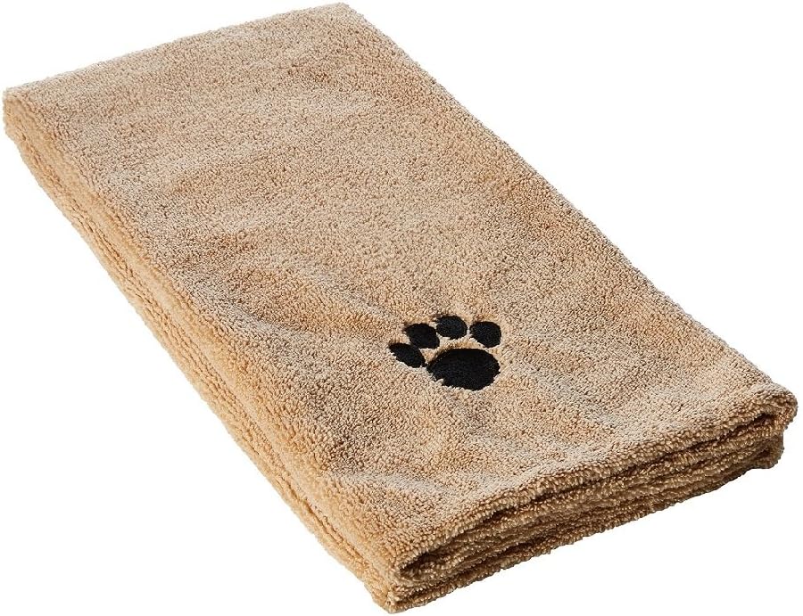 Ultra-Absorbent Pet Bath Towel for Small, Medium, Large Dogs and Cats, Machine Washable 44" x 28" Inch.