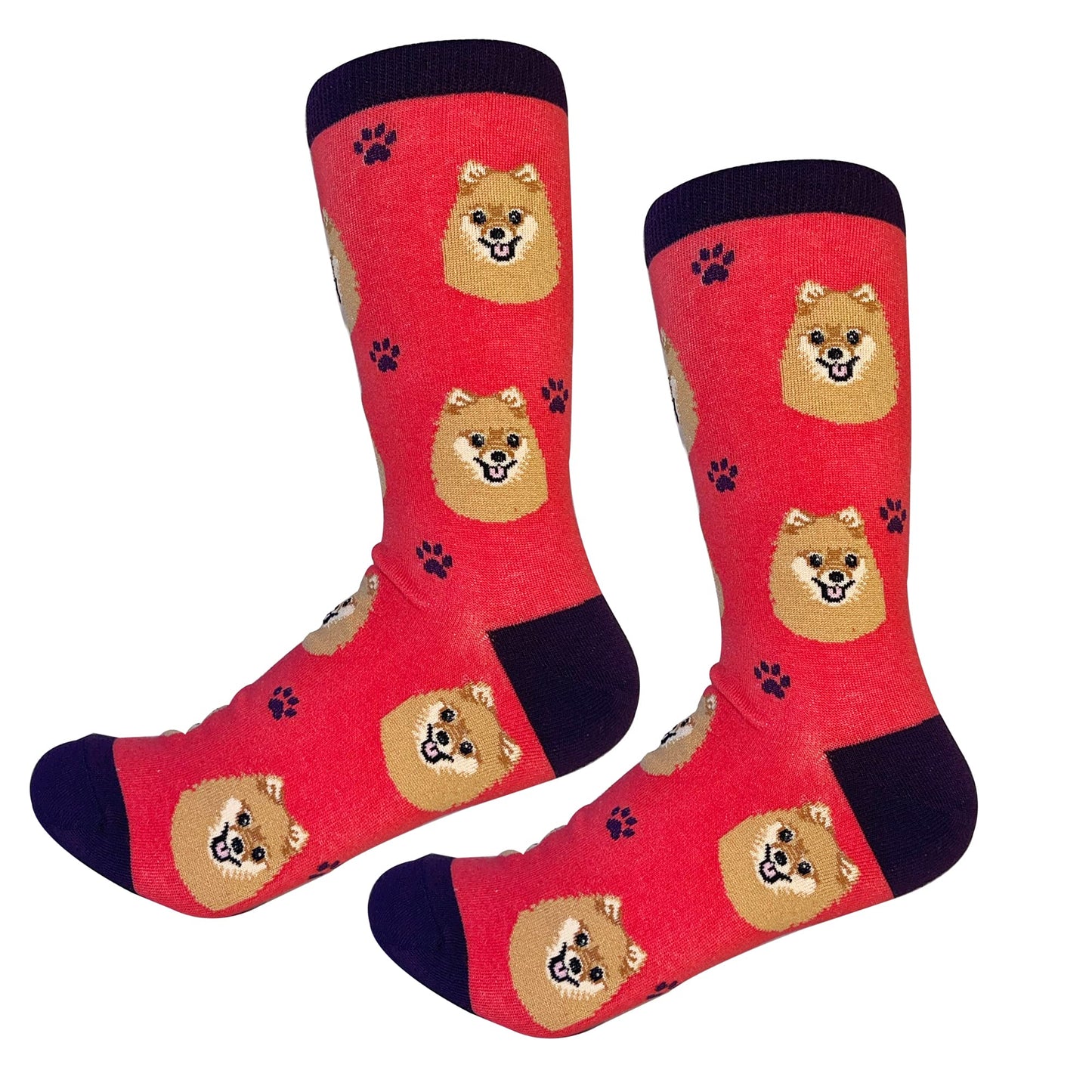 Pomeranian Dog lovers Socks-One Size fits most - Unisex -Premium Quality