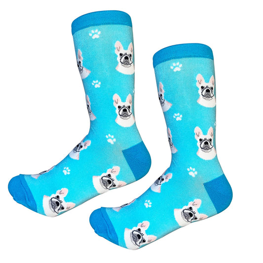 French Bulldog Dog Lovers Socks Unisex Pet Lover Cute Pattern Casual Crew One Size Fits most