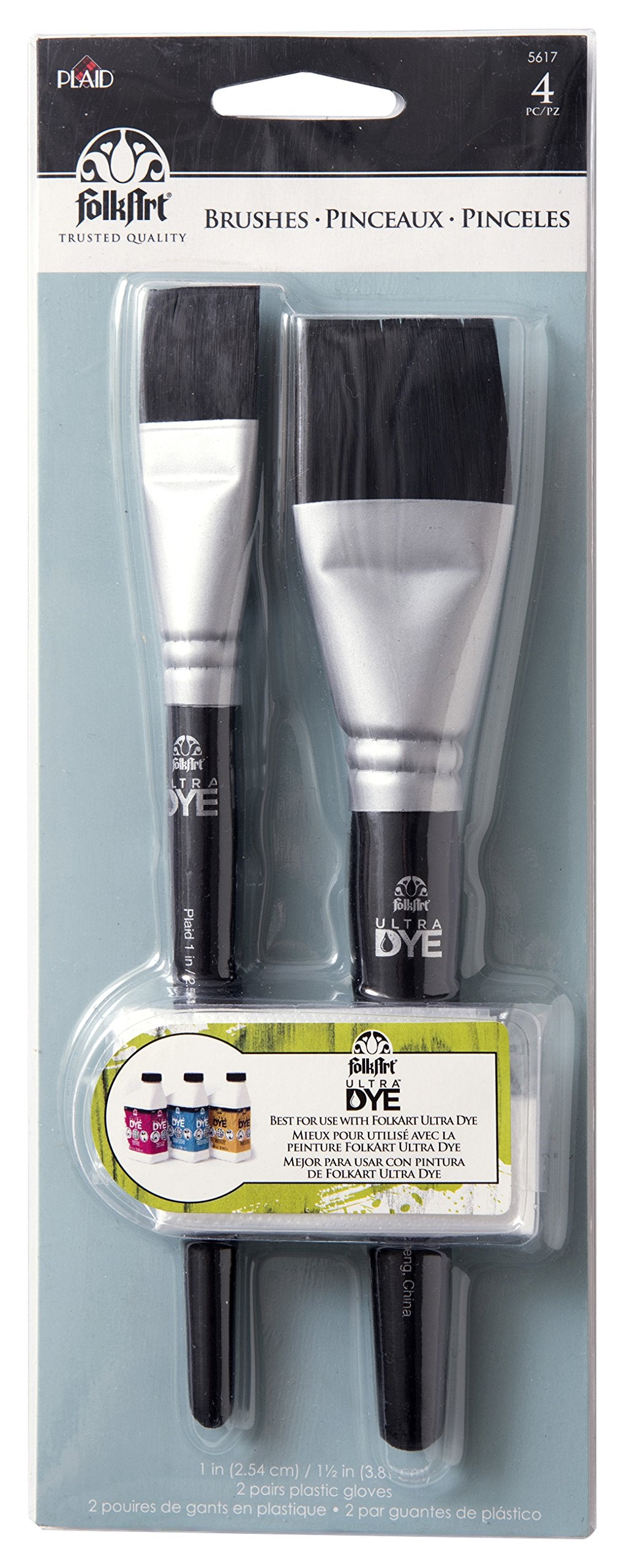 FolkArt Ultra Dye Brush Pack,