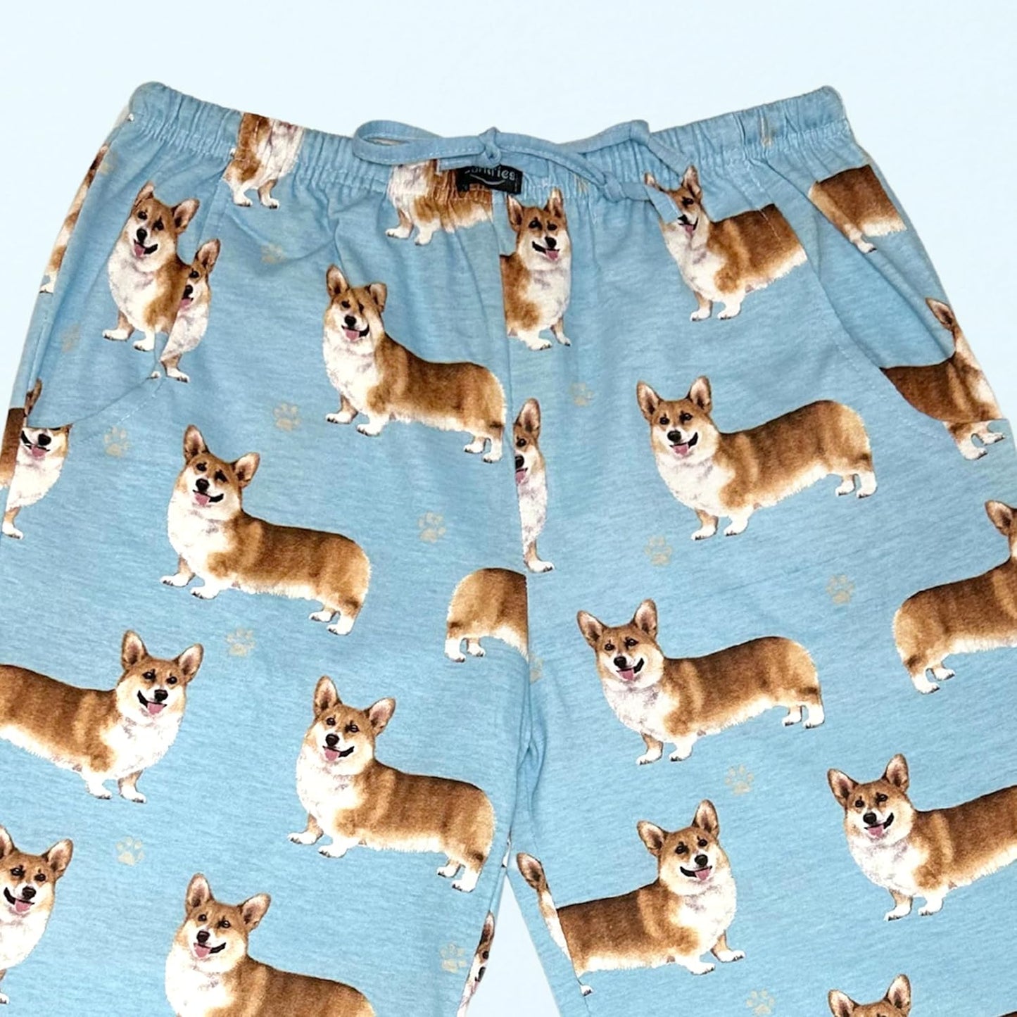 Corgi Lovers Pajama Pants – New Cotton Blend - Unisex All Season - Comfort Fit Lounge Pants