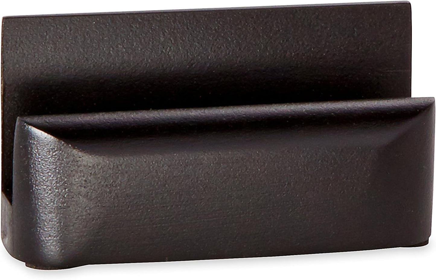 Rolodex® Wood Tones™ Business Card Holder, Black