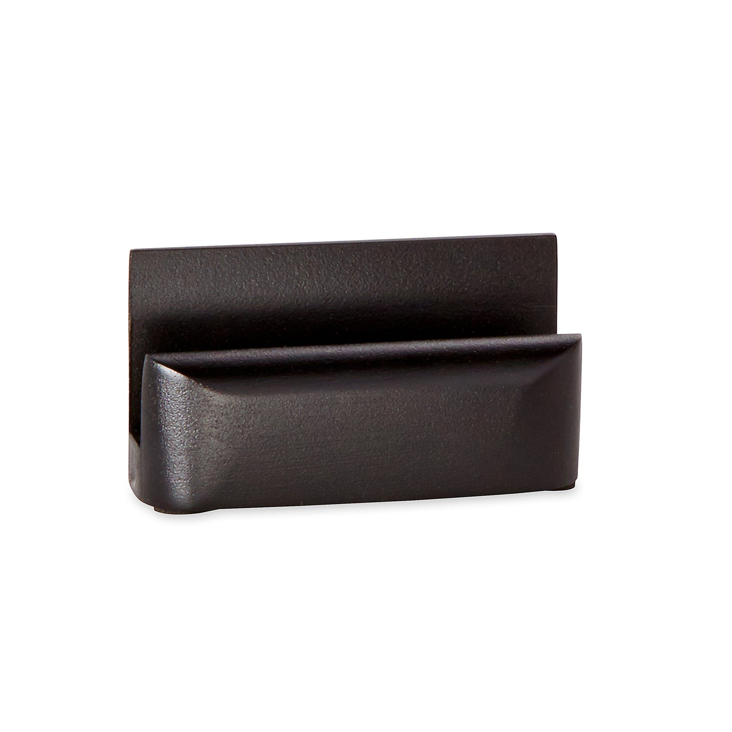 Rolodex® Wood Tones™ Business Card Holder, Black