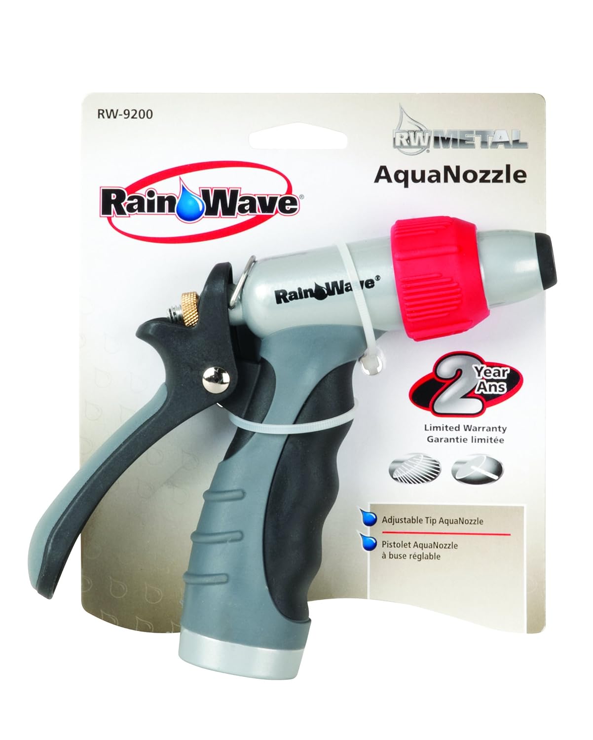 RW-9200 Metal Rear Trigger Adjustable Spray Nozzle,