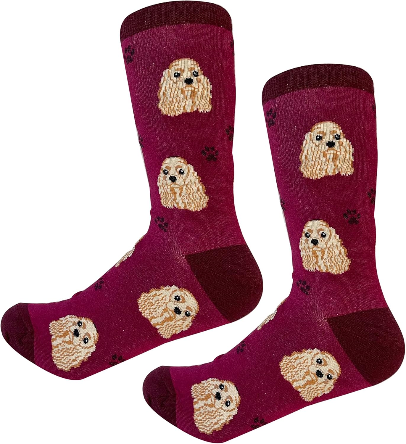 Cocker Spaniel Dog lovers Socks, Unisex-one size fits most,Premium Quality