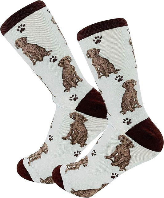 Weimaraner Dog Lovers Socks - All Season - One Size Fits Most - Unisex,Premium Quality