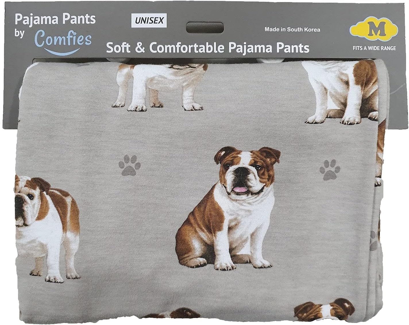 E & S Imports Womens Pajama Pants Dog Pajamas for Women Dog Print Cotton Pajamas