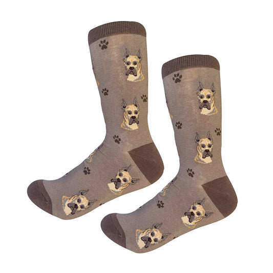 Great Den Dogs Lover Socks - Fun Unisex Crew One Size Fits most