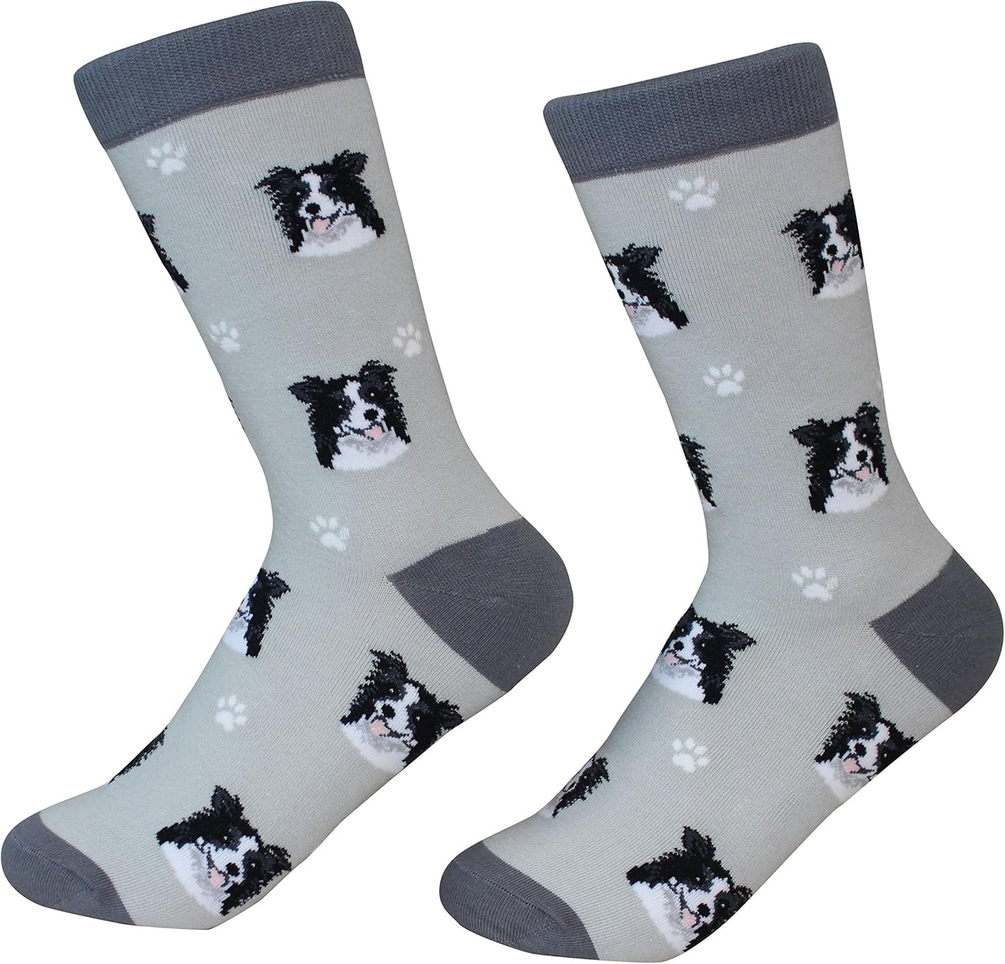 Border Collie Dog Lovers -Soft Combed Cotton - Unisex One Size Fits Most, Premium Quality