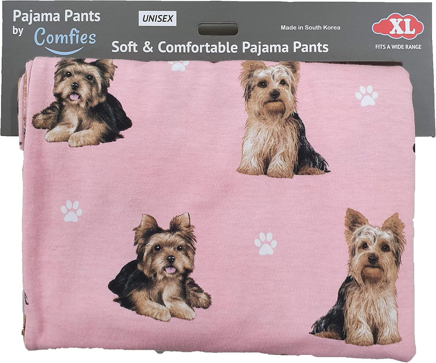 Yorkie Dog Lovers Lounge Pants - Unisex - Pajama Bottoms - Premium Quality