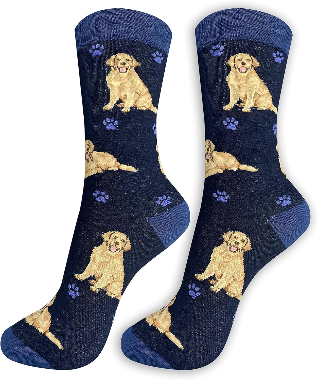 Golden Retriever Dogs Lover Socks - All Season - One Size Fits Most - Unisex
