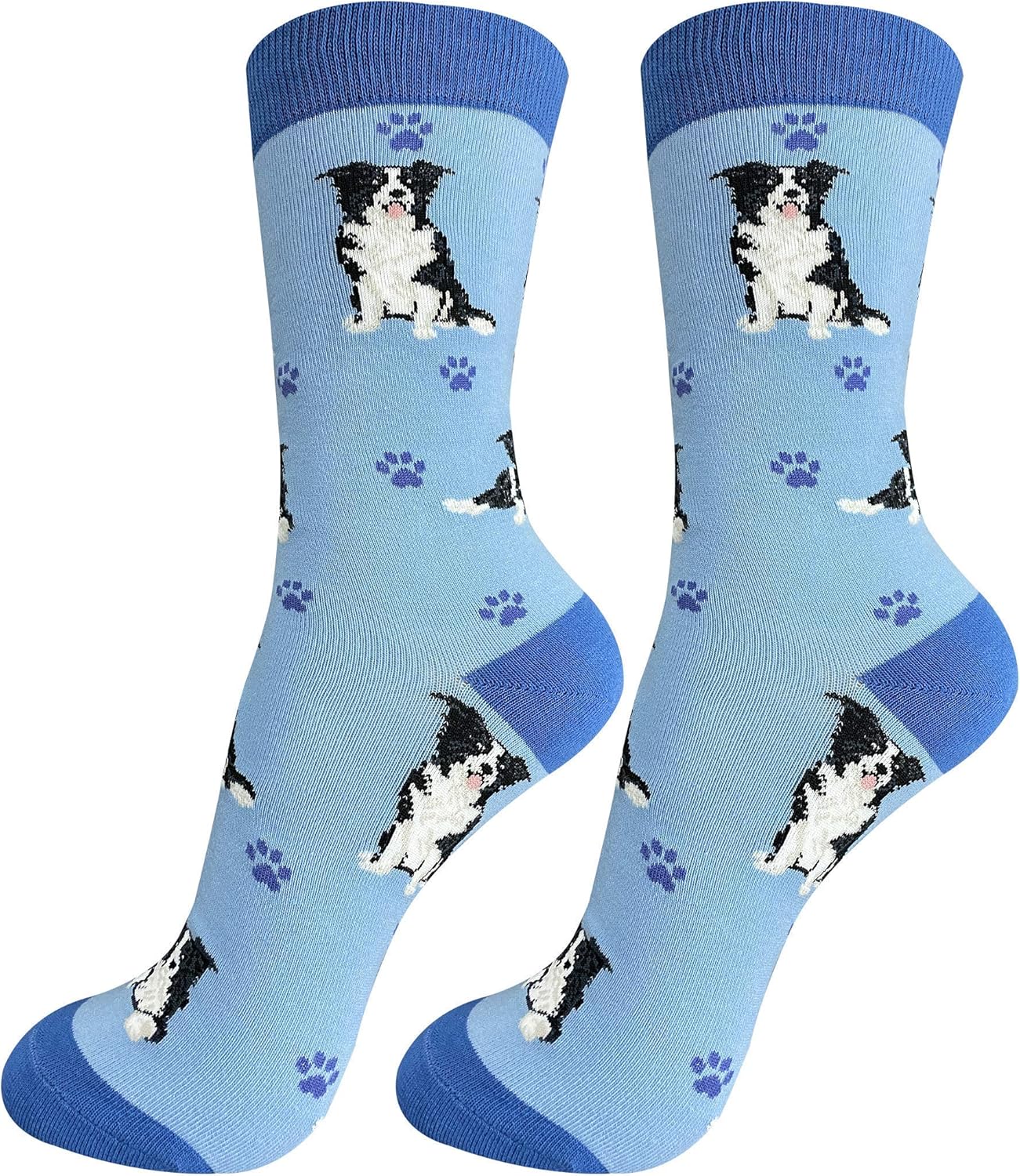 Border Collie Dog Lover Socks - All Season - One Size Fits Most -Unisex