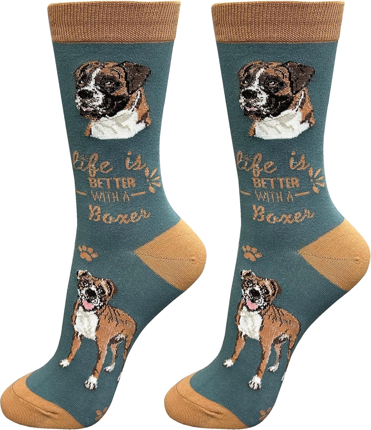 Boxer Dog Lovers Socks - Unisex-Premium quality, one size fits most,All Season