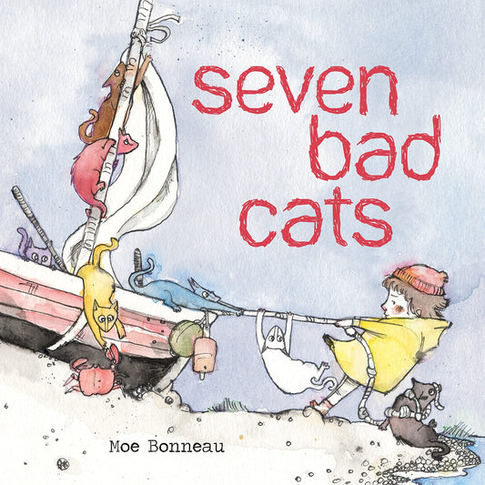 Seven Bad Cats: A Playful Rhyming Counting Book For Toddlers And Kids